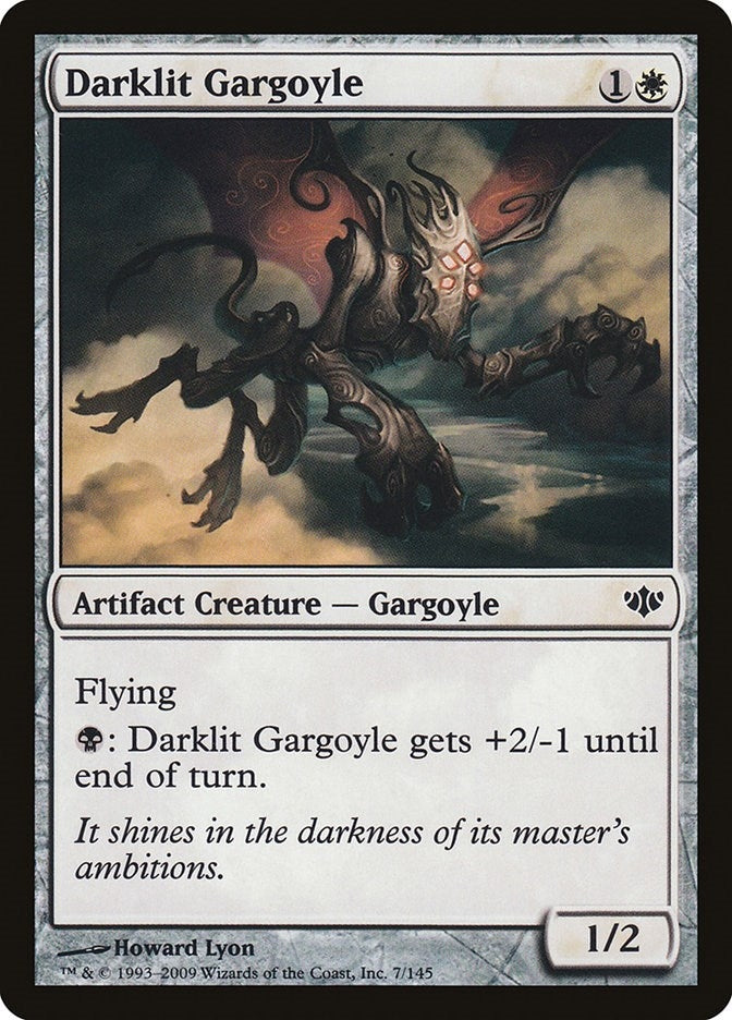 Darklit Gargoyle (7) [CON] - MTG Single