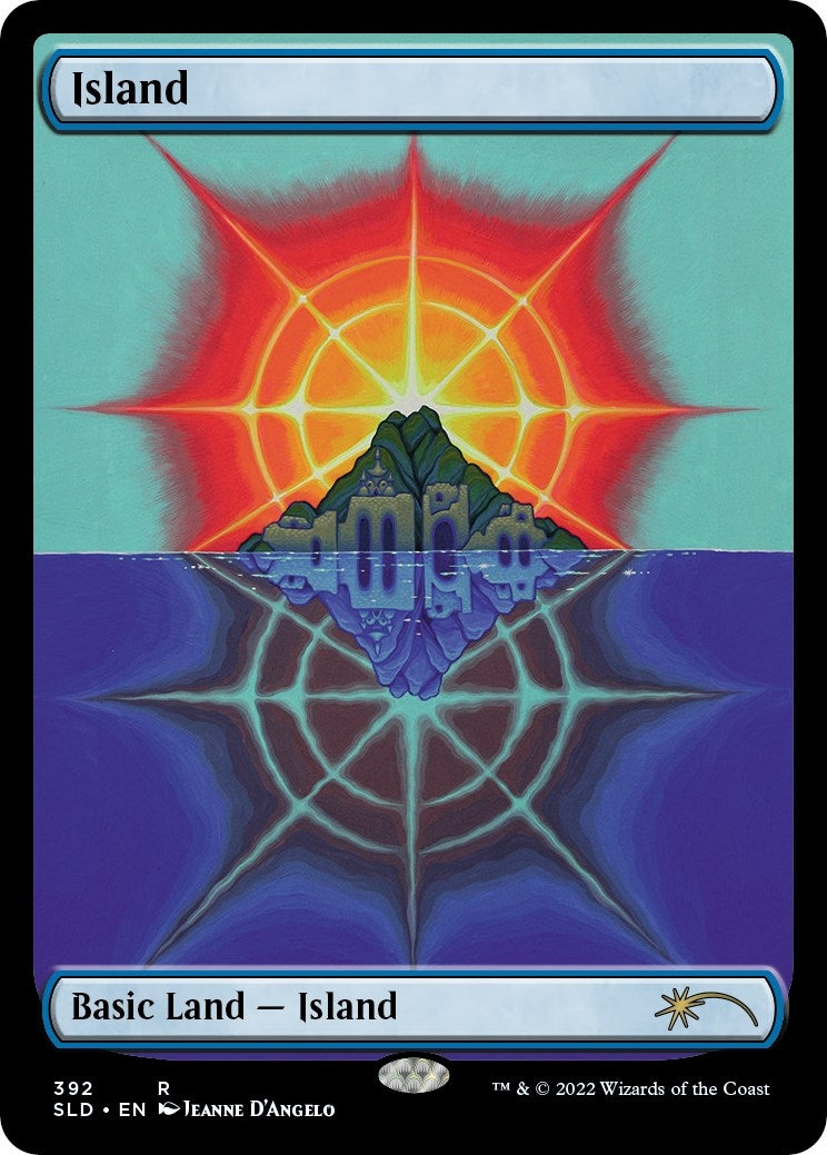 Island (392) (392) [SLD] - MTG Single
