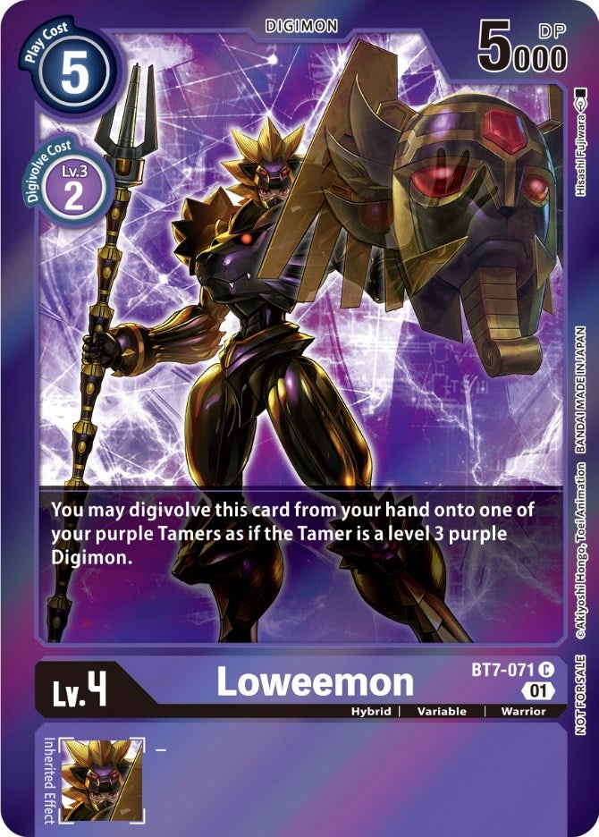 Loweemon (Event Pack 3) (7071) [BT07] - Digimon Card Game Single