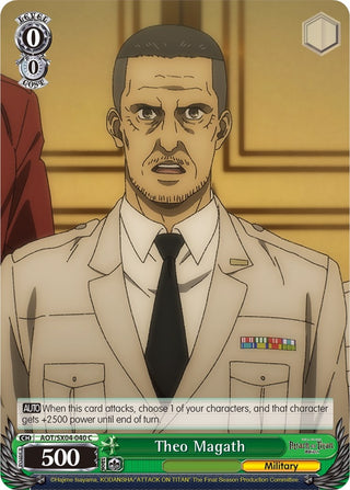 Theo Magath (4040) [AOT3] - Weiss Schwarz Single