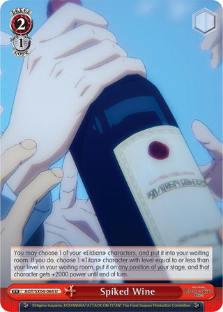 Spiked Wine (4064) [AOT3] - Weiss Schwarz Single