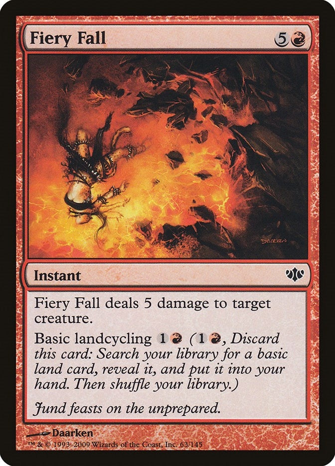 Fiery Fall (63) [CON] - MTG Single