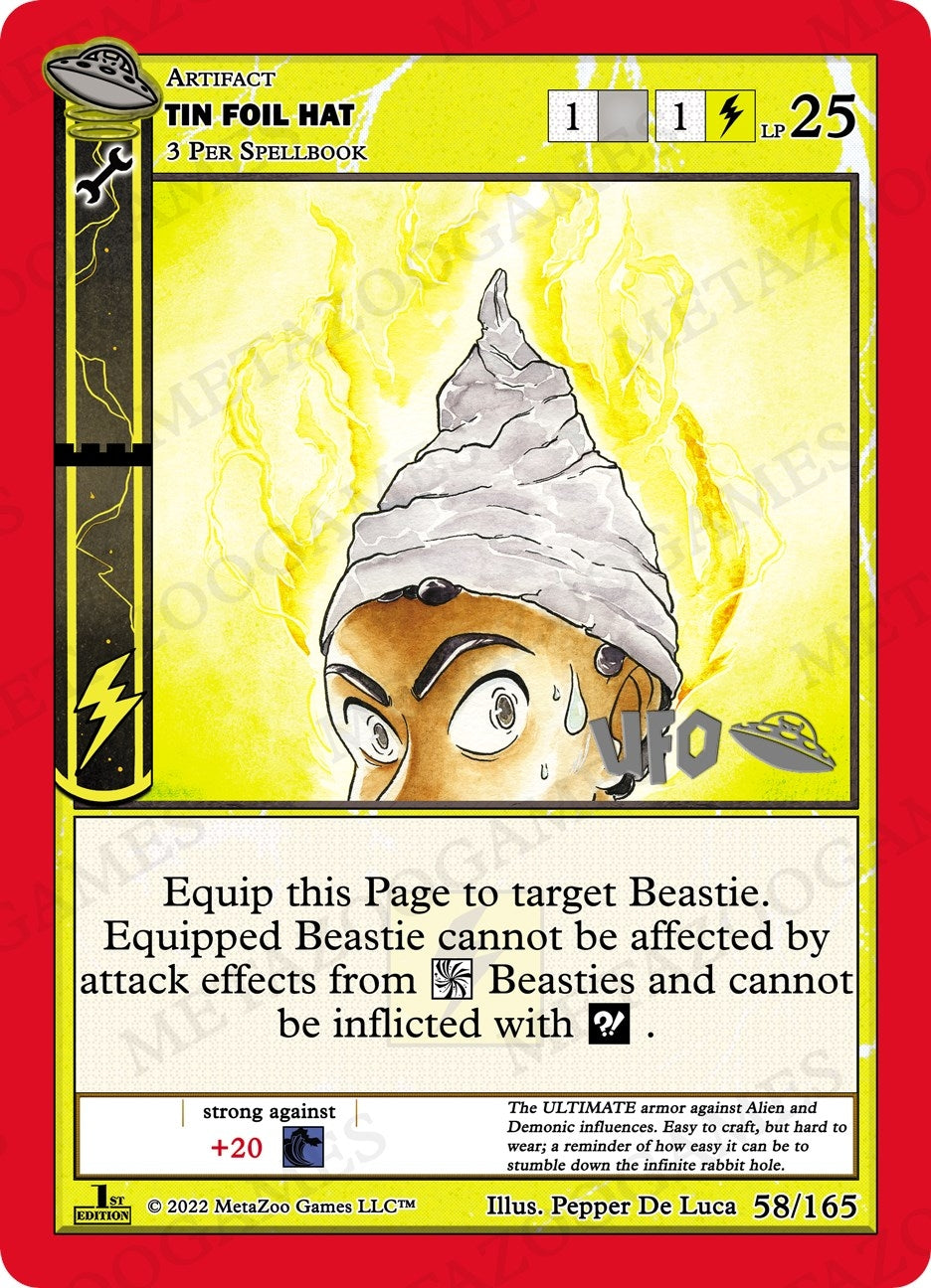 Tin Foil Hat (58) (UFOFE-SP) - MetaZoo Single