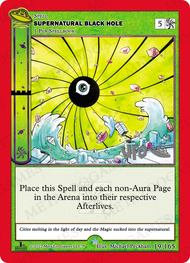 Supernatural Black Hole (19) (UFOFE-SP) - MetaZoo Single