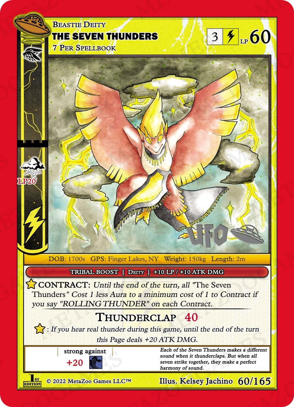 The Seven Thunders (60) (UFOFE-SP) - MetaZoo Single