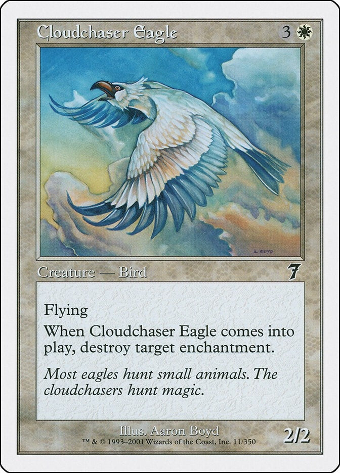 Cloudchaser Eagle (11) [7ED] - MTG Single