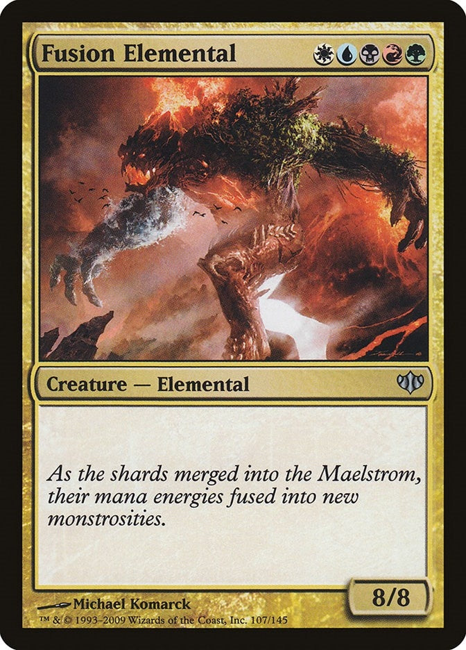 Fusion Elemental (107) [CON] - MTG Single