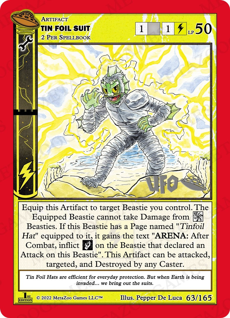 Tin Foil Suit (63) (UFOFE-SP) - MetaZoo Single