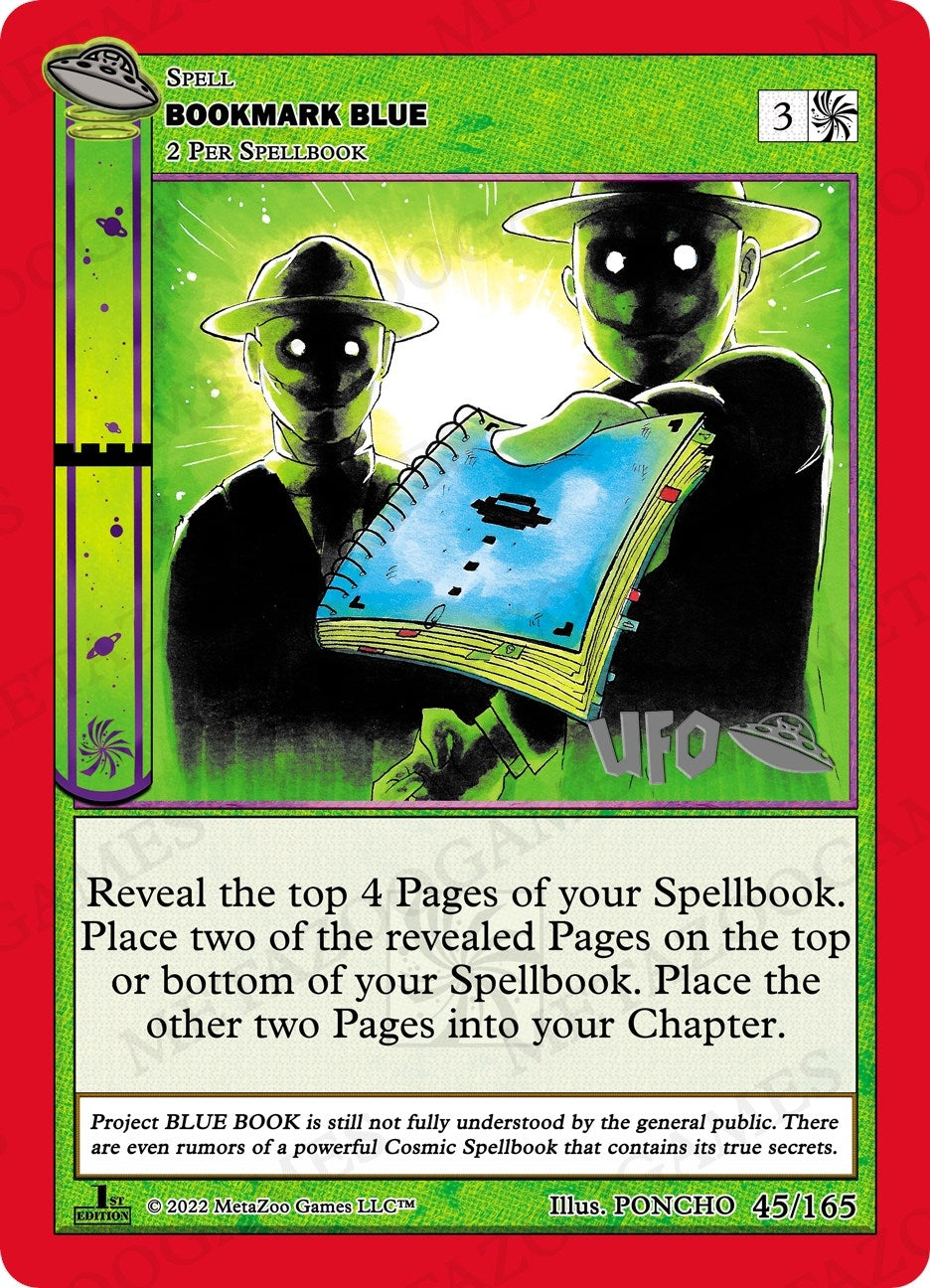 Bookmark Blue (45) (UFOFE-SP) - MetaZoo Single