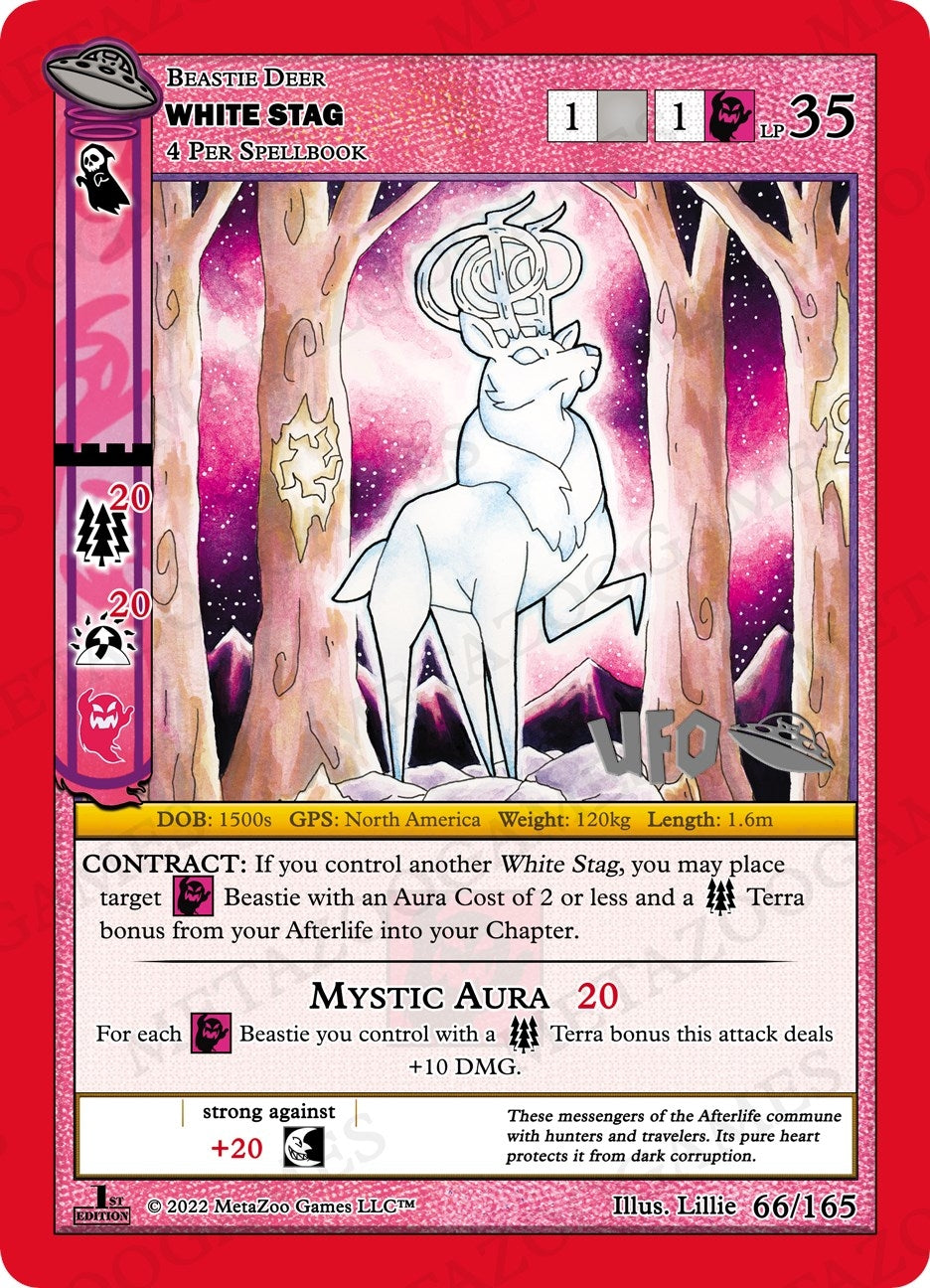 White Stag (66) (UFOFE-SP) - MetaZoo Single