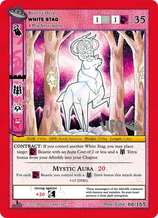 White Stag (66) (UFOFE-SP) - MetaZoo Single