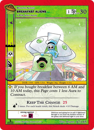 Breakfast Aliens (47) (UFOFE-SP) - MetaZoo Single