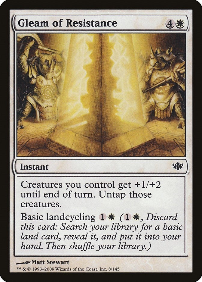Gleam of Resistance (8) [CON] - MTG Single
