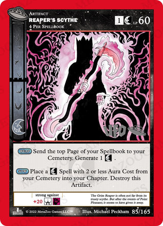 Reaper’s Scythe (85) (UFOFE-SP) - MetaZoo Single