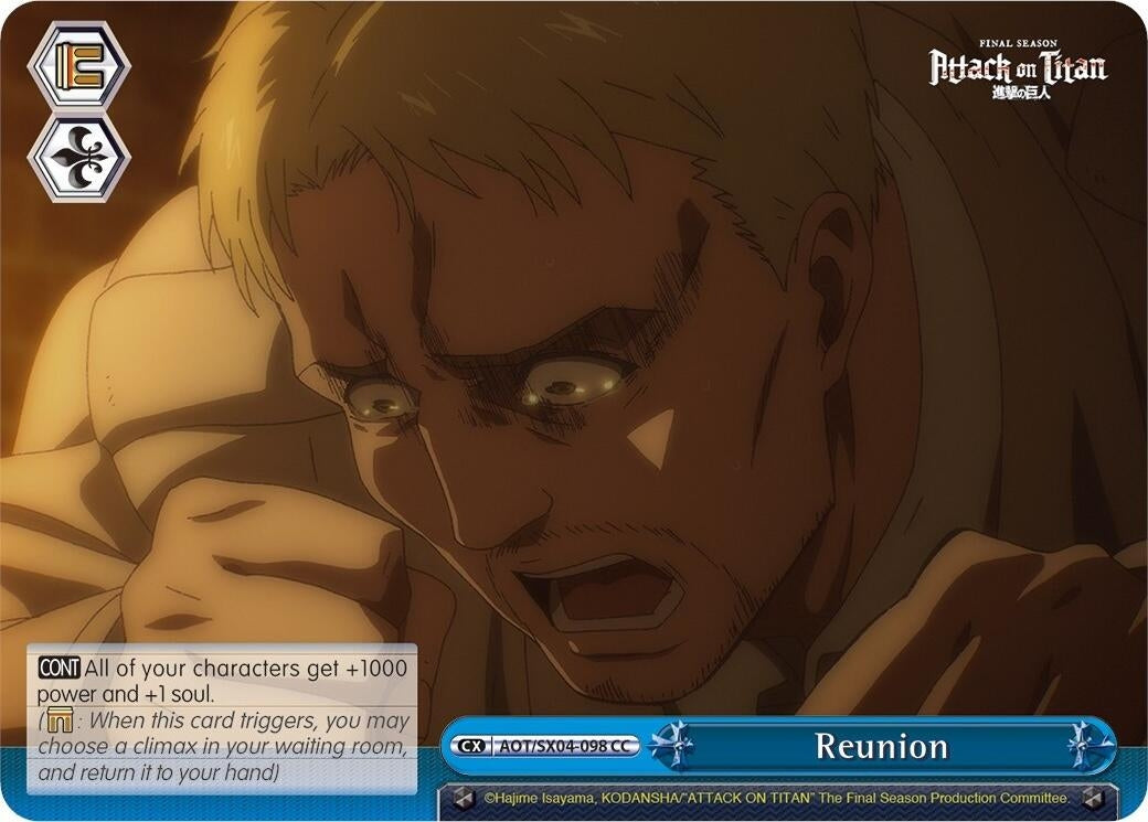 Reunion (4098) [AOT3] - Weiss Schwarz Single
