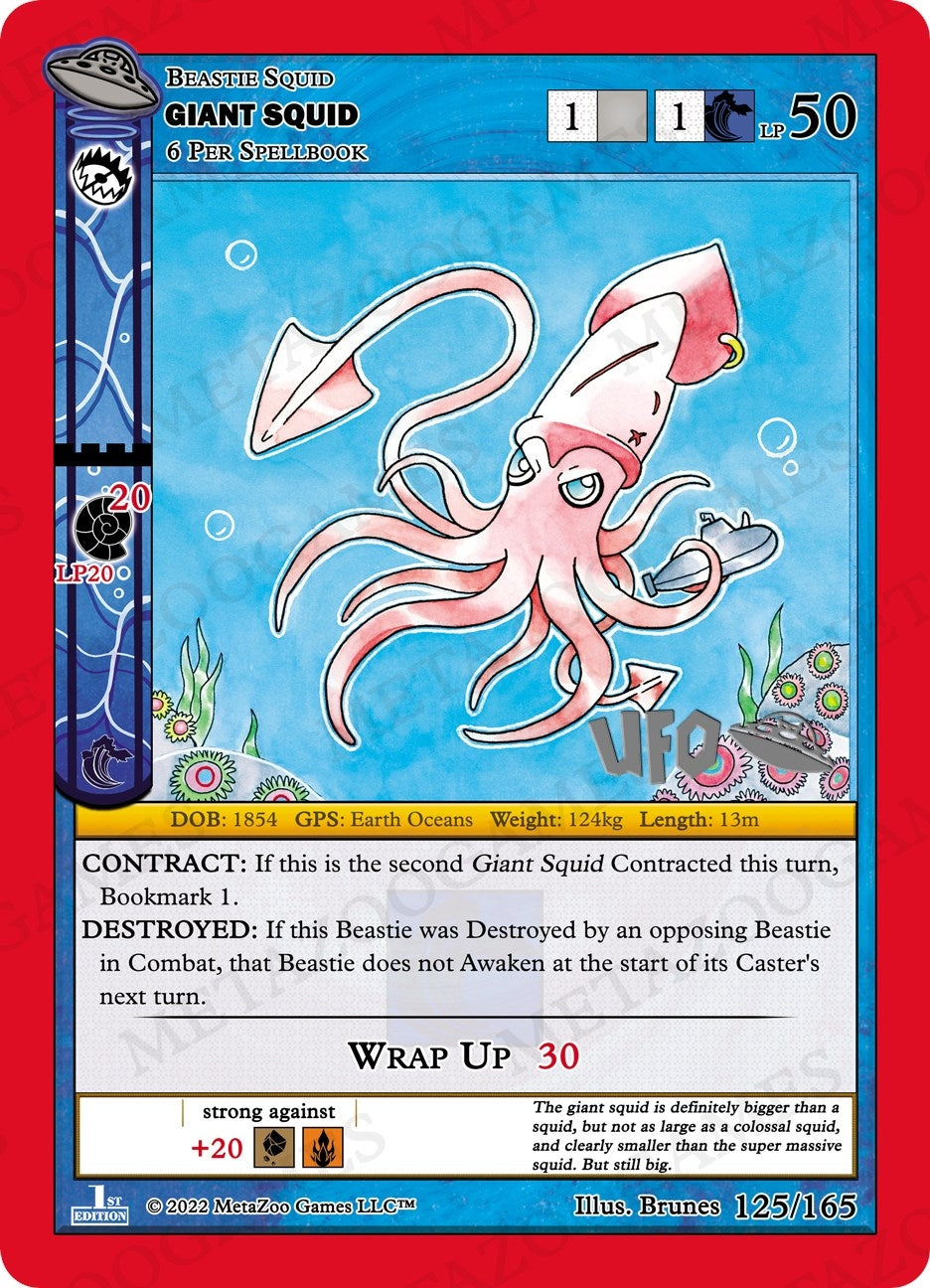 Giant Squid (125) (UFOFE-SP) - MetaZoo Single