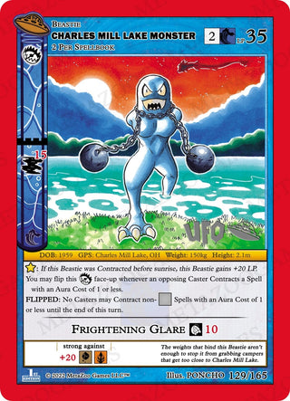 Charles Mill Lake Monster (129) (UFOFE-SP) - MetaZoo Single