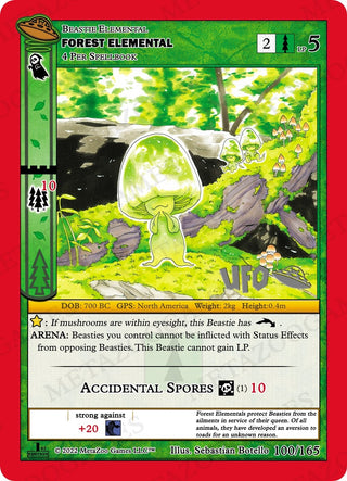 Forest Elemental (100) (UFOFE-SP) - MetaZoo Single