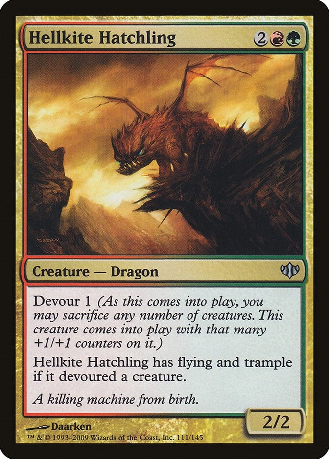 Hellkite Hatchling (111) [CON] - MTG Single