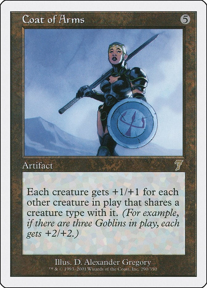 Coat of Arms (290) [7ED] - MTG Single