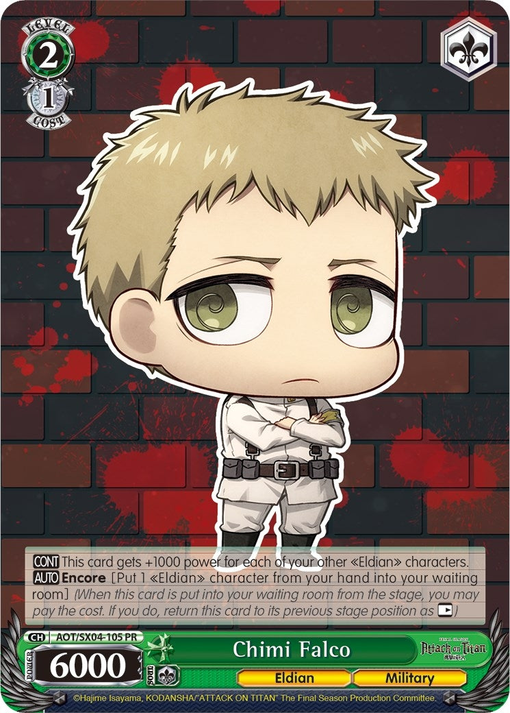 Chimi Falco (4105) [AOT3] - Weiss Schwarz Single