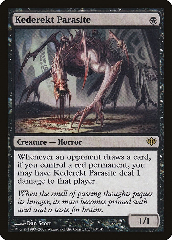 Kederekt Parasite (48) [CON] - MTG Single