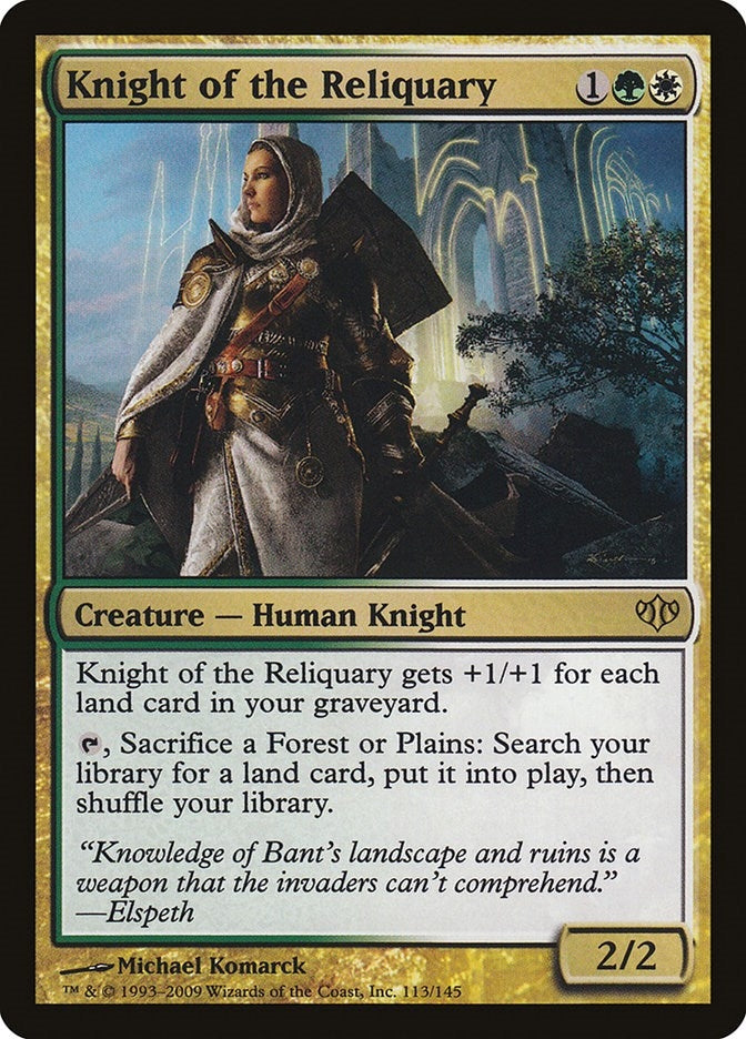 Knight of the Reliquary (113) [CON] - MTG Single
