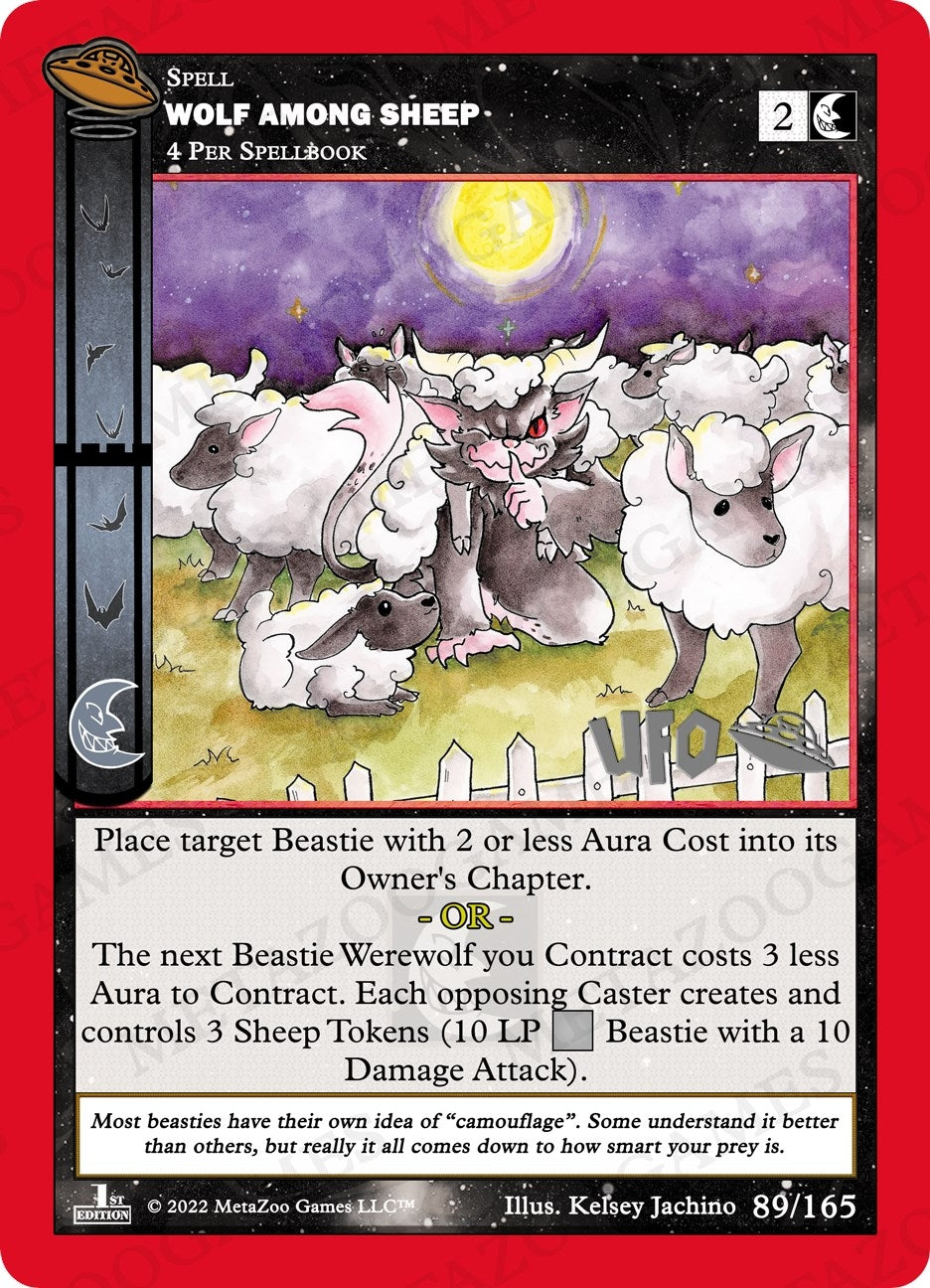Wolf Among Sheep (89) (UFOFE-SP) - MetaZoo Single