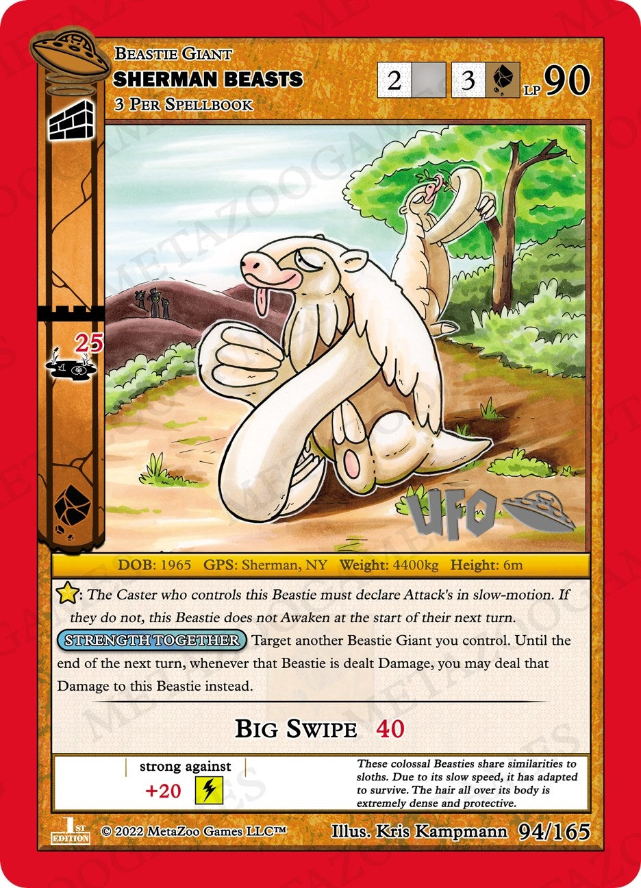 Sherman Beasts (94) (UFOFE-SP) - MetaZoo Single