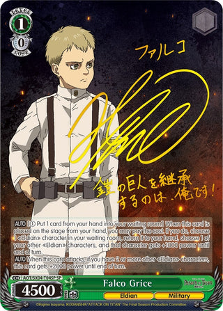 Falco Grice (SP) (404) [AOT3] - Weiss Schwarz Single