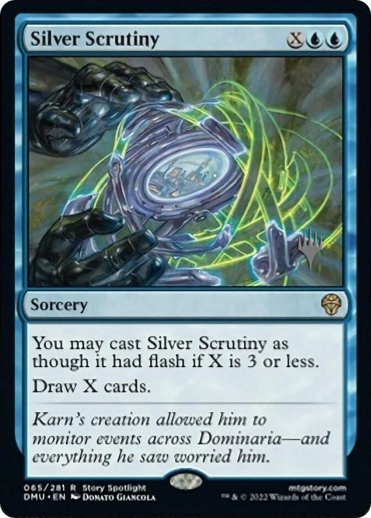 Silver Scrutiny (65) [PPDMU] - MTG Single