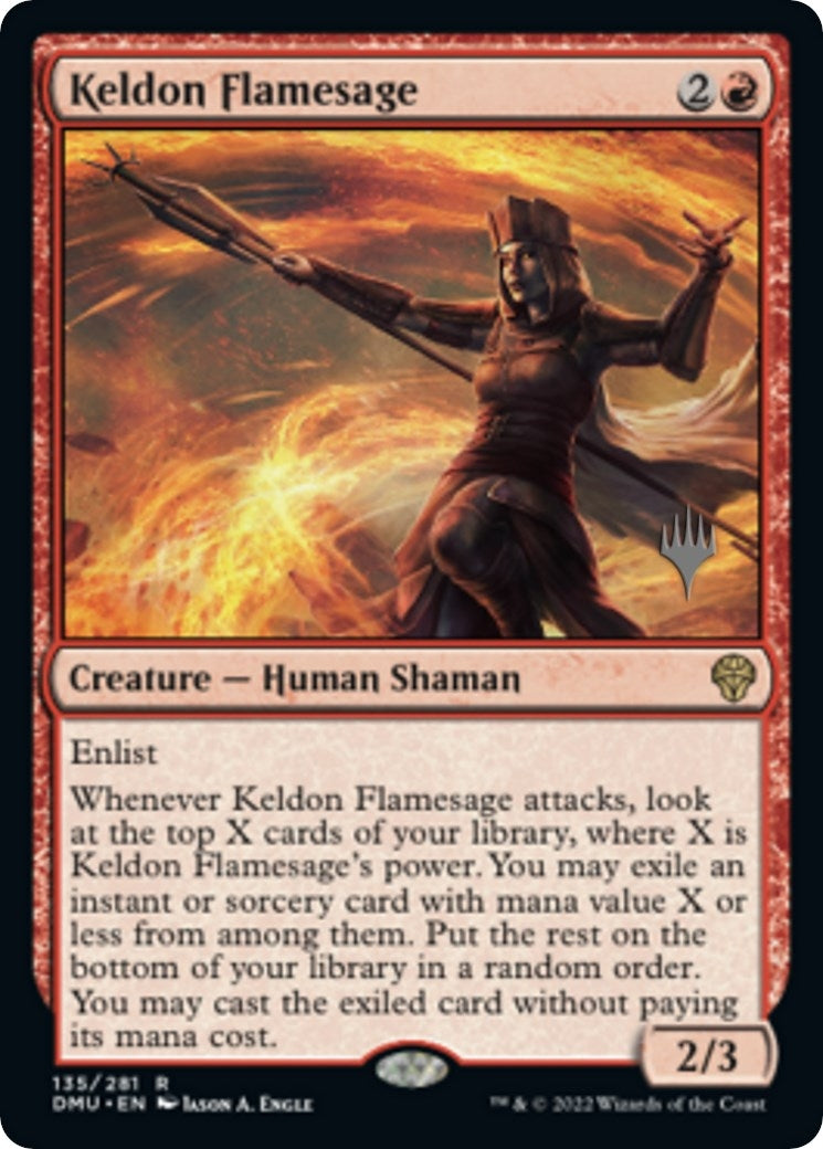 Keldon Flamesage (135) [PPDMU] - MTG Single