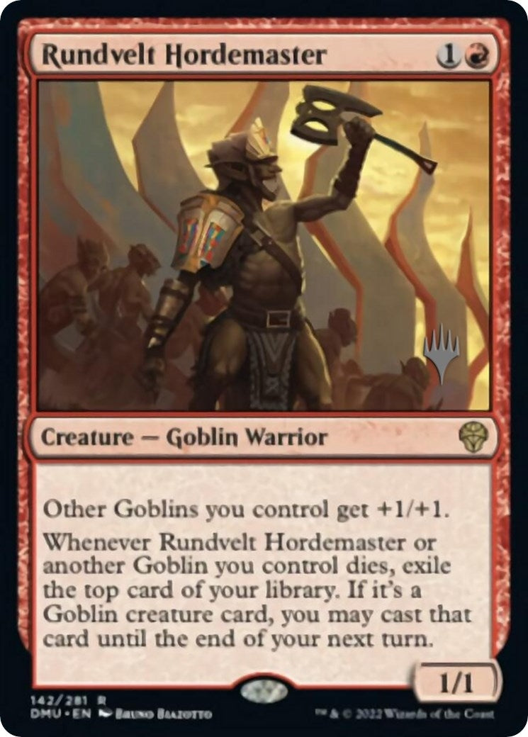Rundvelt Hordemaster (142) [PPDMU] - MTG Single