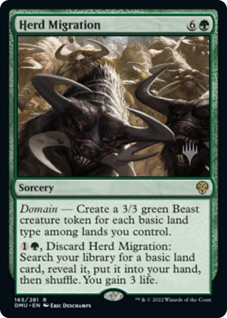 Herd Migration (165) [PPDMU] - MTG Single
