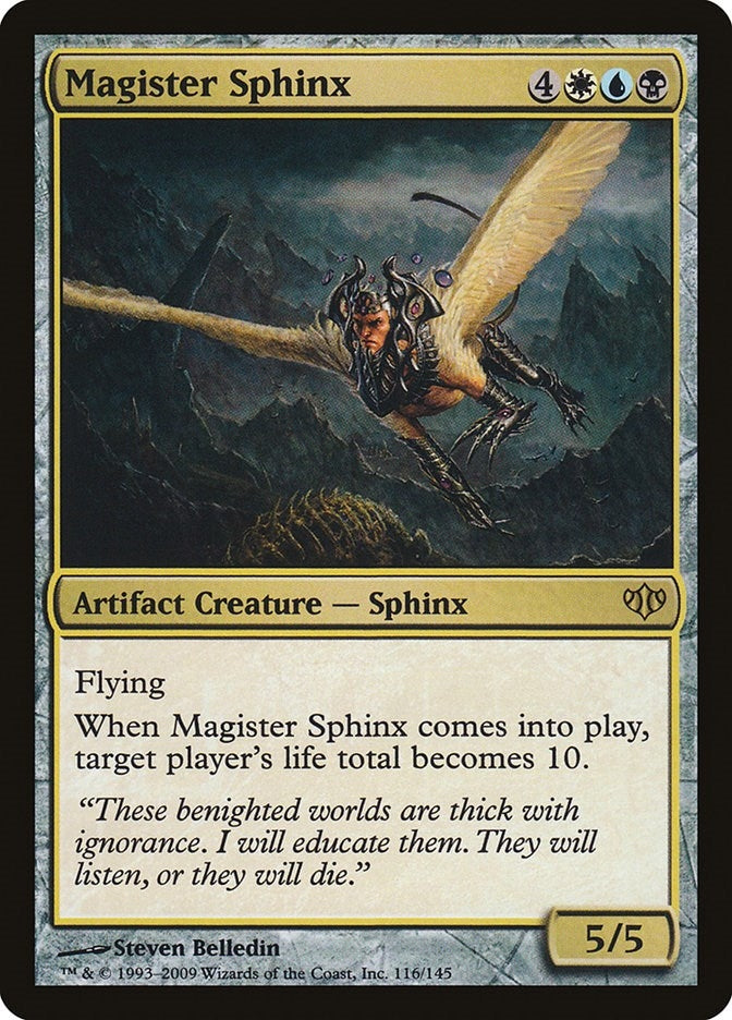 Magister Sphinx (116) [CON] - MTG Single