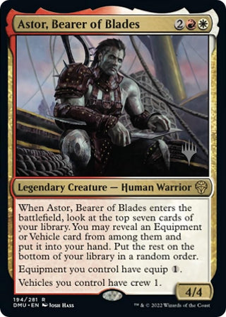 Astor Bearer of Blades (194) [PPDMU] - MTG Single