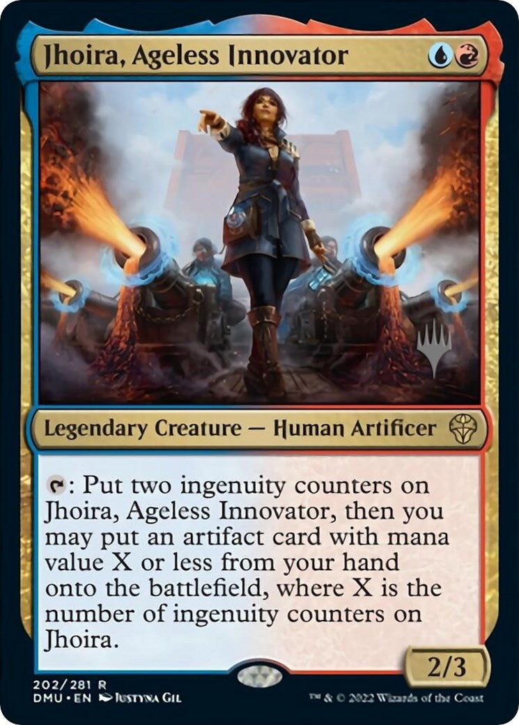 Jhoira Ageless Innovator (202) [PPDMU] - MTG Single