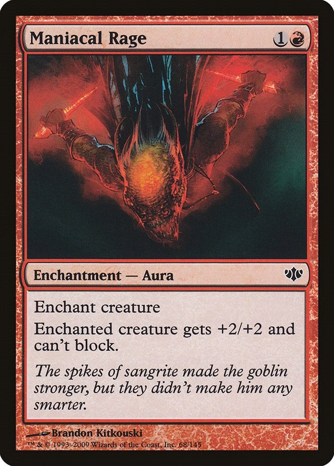 Maniacal Rage (68) [CON] - MTG Single
