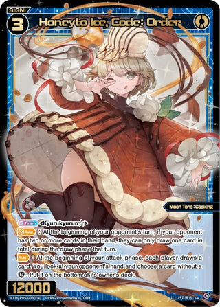 Honeyto Ice Code: Order (5039) [WXDi-P05] - WIXOSS Single