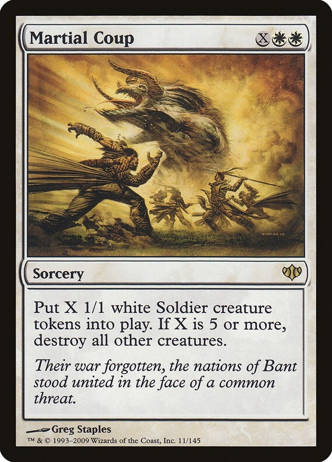Martial Coup (11) [CON] - MTG Single