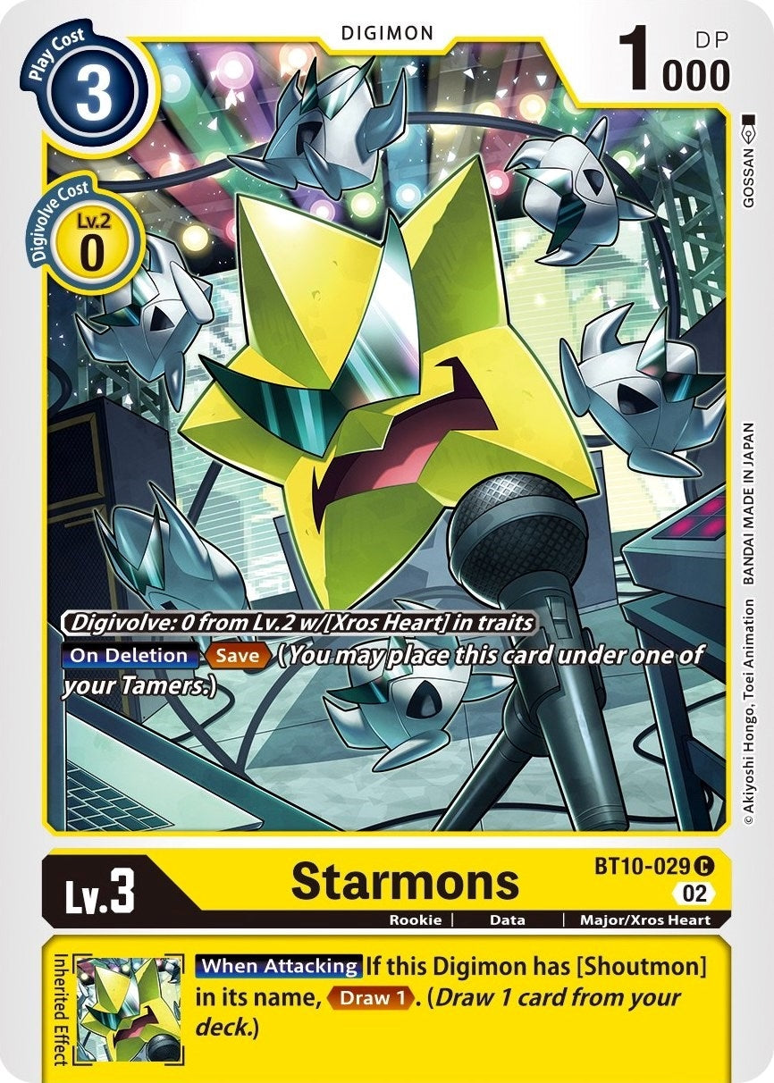 Starmons (10029) [BT10] - Digimon Card Game Single