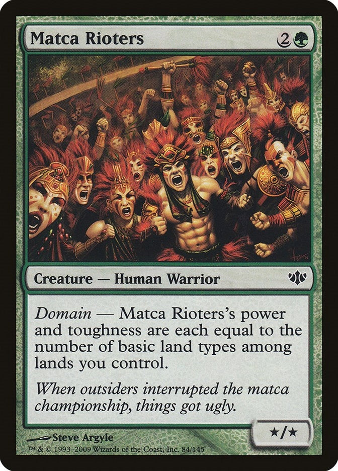Matca Rioters (84) [CON] - MTG Single