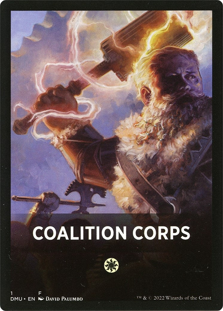 Coalition Corps Theme Card (0) [DMU] - MTG Single