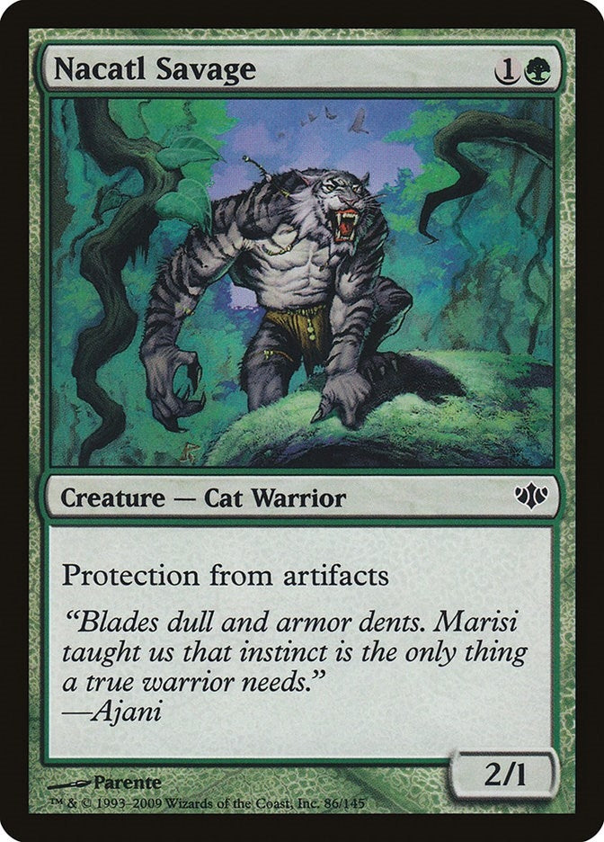 Nacatl Savage (86) [CON] - MTG Single