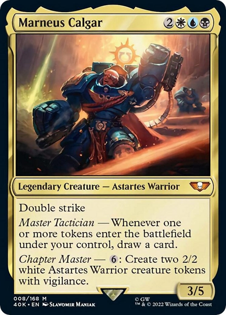 Marneus Calgar (Surge Foil) (8) [40K] - MTG Single