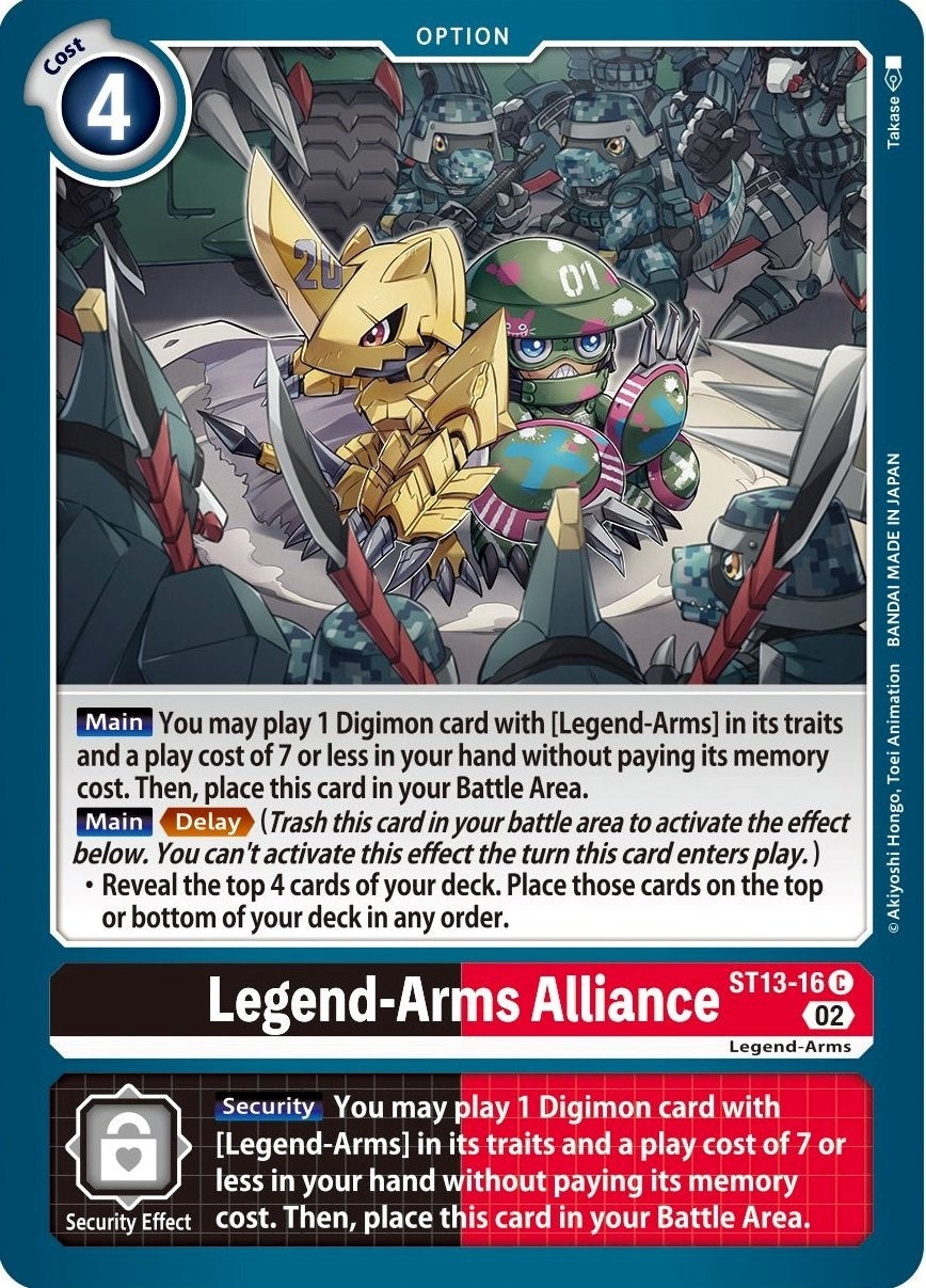 Legend-Arms Alliance (1316) [ST-13] - Digimon Card Game Single