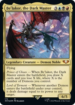 Be’lakor the Dark Master (172) [40K] - MTG Single