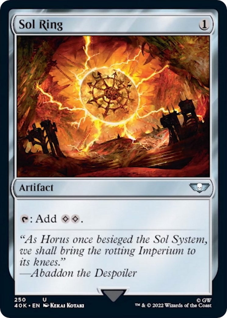 Sol Ring (250) (250) [40K] - MTG Single