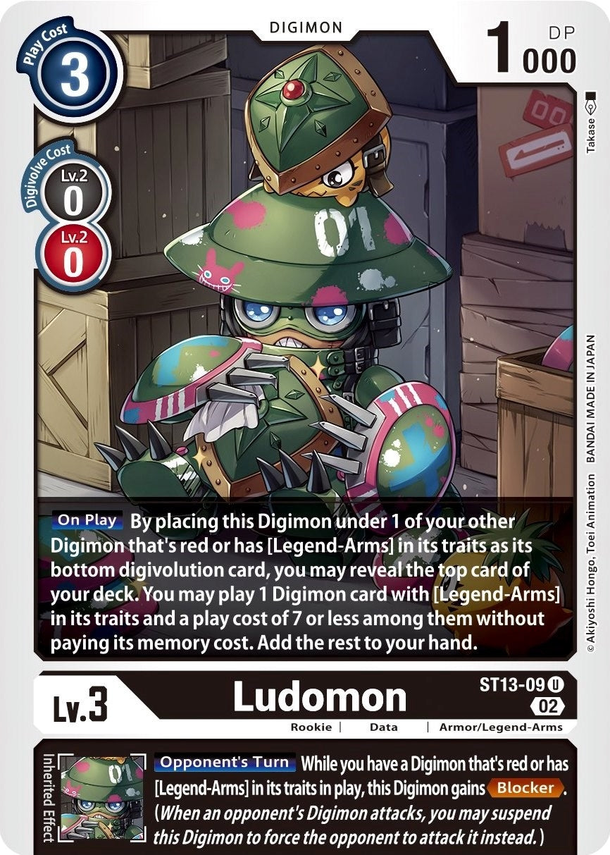 Ludomon (1309) [ST-13] - Digimon Card Game Single