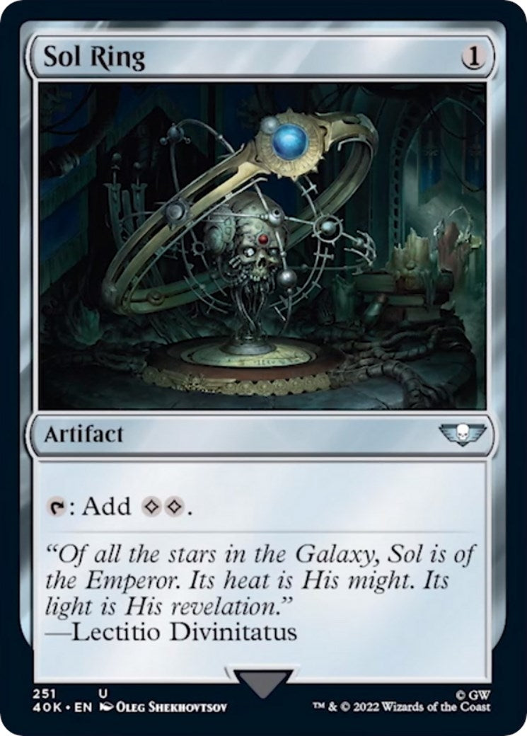Sol Ring (251) (251) [40K] - MTG Single
